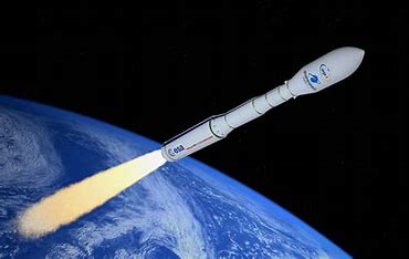 Arianespace's Vega Rocket Soars: A Spectacular Launch of 12 Satellites into the Cosmos